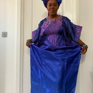 Luxury Purple Mikado Bubu
