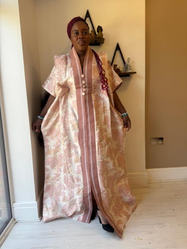 Luxury brocade  bubu free size 10 to 22 - Image 2